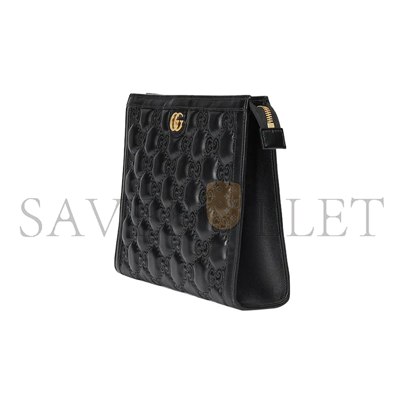 Gvc*1 gg matelassÉ leather pouch 723780 (10*7.5*2cm)